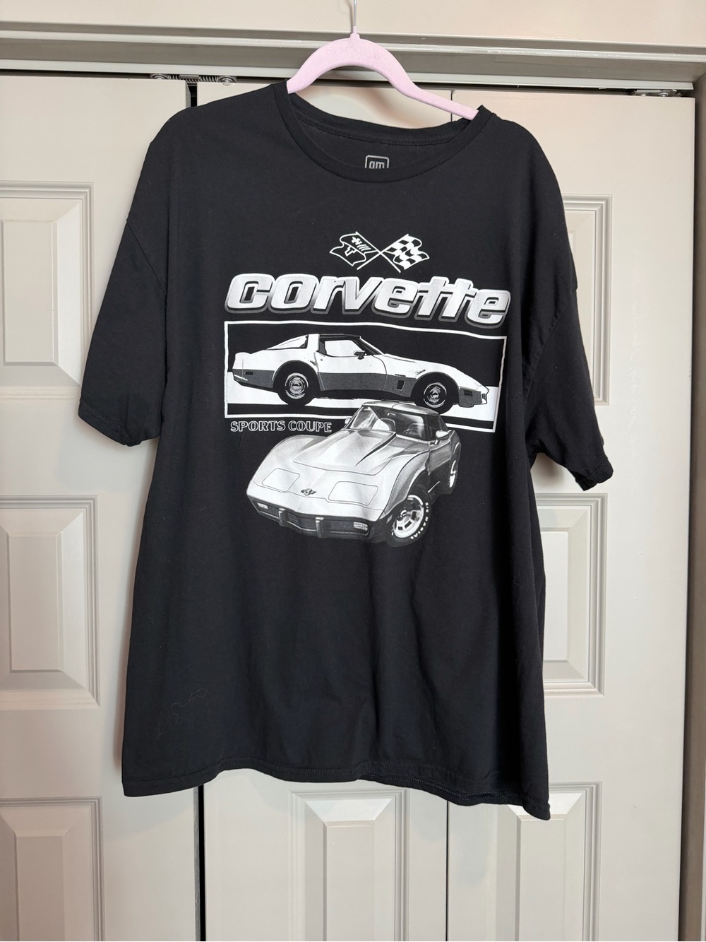 Unbranded Women’s Corvette Graphic Tee - Black